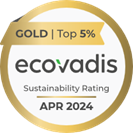 Médaille EcoVadis, avril 2024